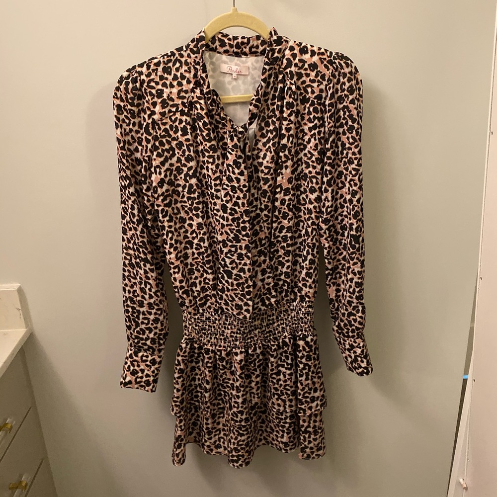 Leopard Parker Dress